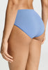 Back view of a women model wearing HA bluebird microfibre Midi Briefs