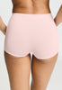 Back view of a women model wearing HA rosewater microfibre Panty