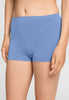 Front view of a women model wearing HA bluebird microfibre Panty