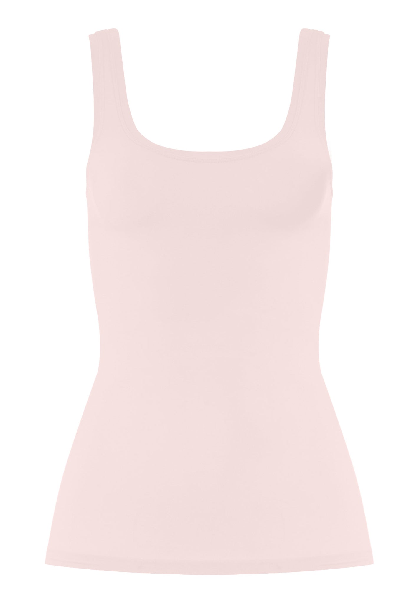 Front cutout view of HA rosewater microfibre Tank Top