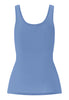 Back cutout view of HA bluebird microfibre Tank Top