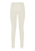 Back cutout view of HA misty white wool Leggings