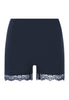 Back cutout view of HA deep navy wool Panty