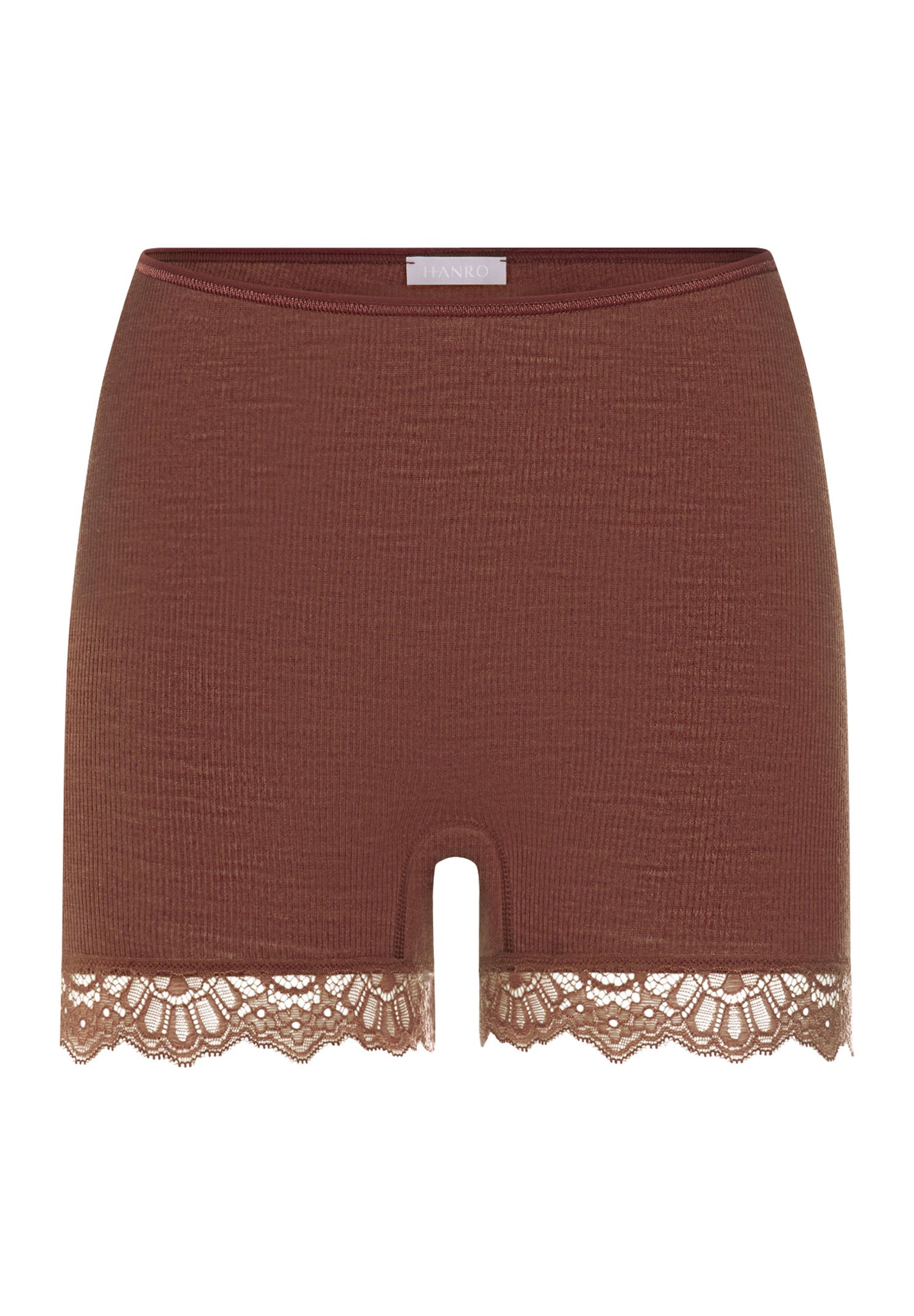 Front cutout view of HA cinnamon wool Panty