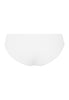 Back cutout view of HA white cotton Midi Briefs